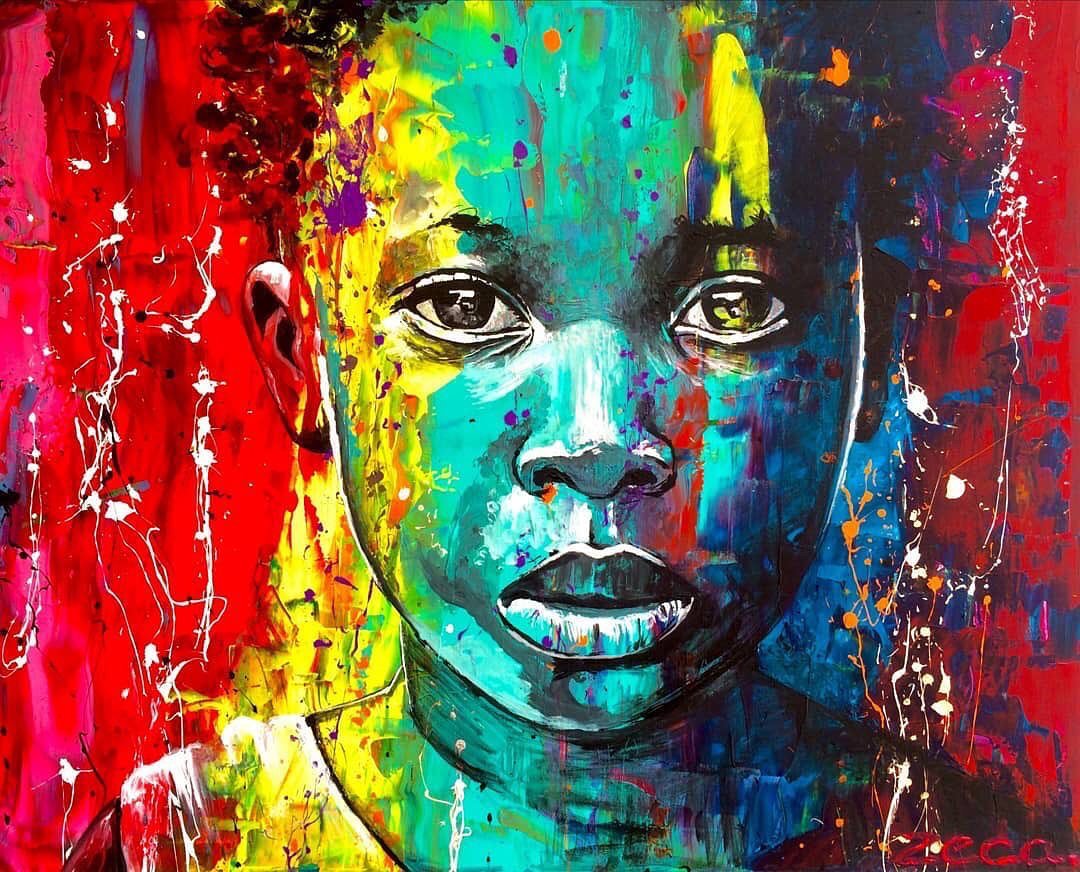 The beautiful rainbow girl  🌈 
Art by the talented <a href="/zeca_art/">Zeca.</a>
—
#explore #explorepage #exploremore #art #artwork