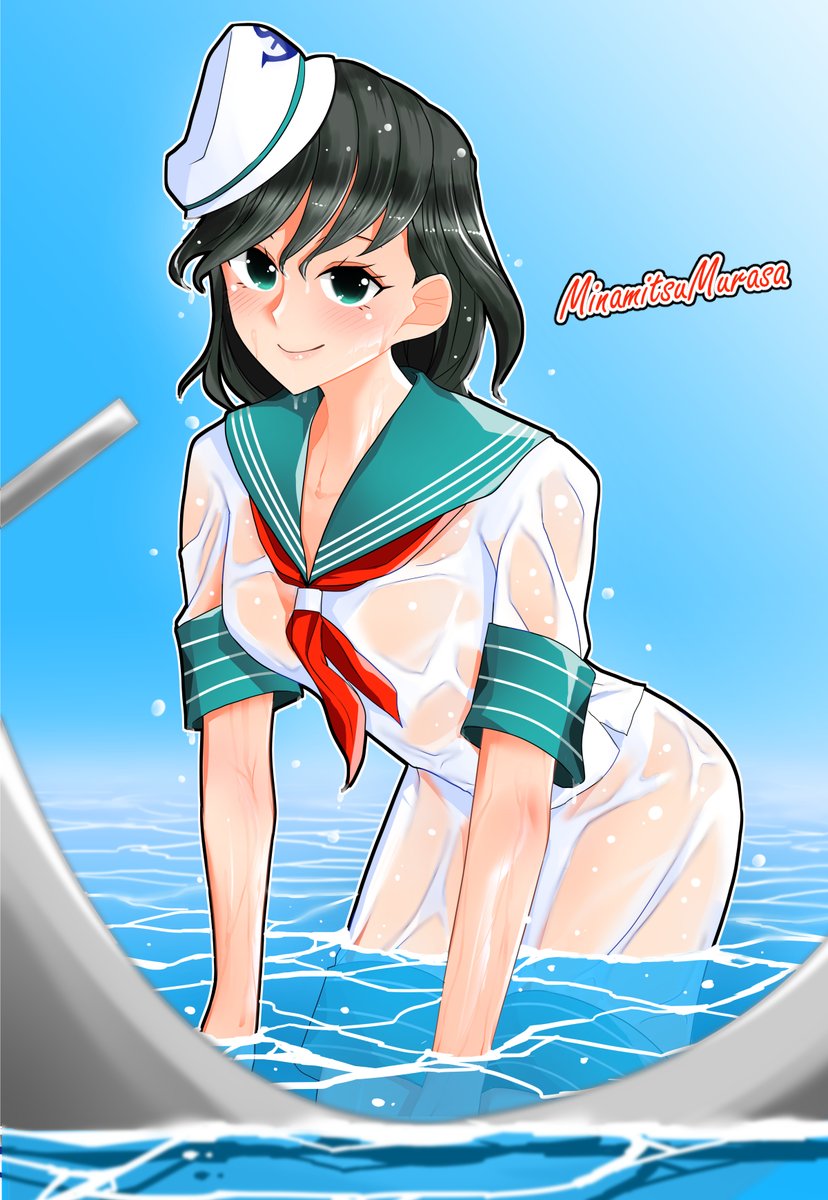村紗水蜜 「進捗2 村紗水蜜(MinamitsuMurasa) #セクスアリス進捗絵」|赤橙セイのイラスト