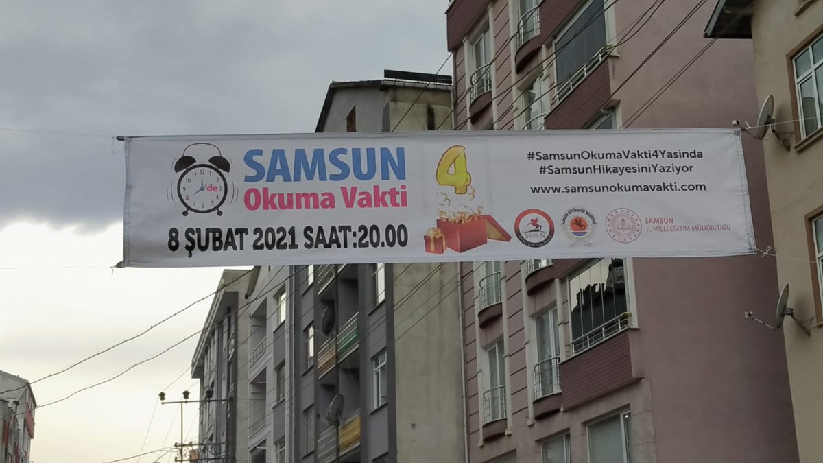 #Samsunokumavakti4yasinda