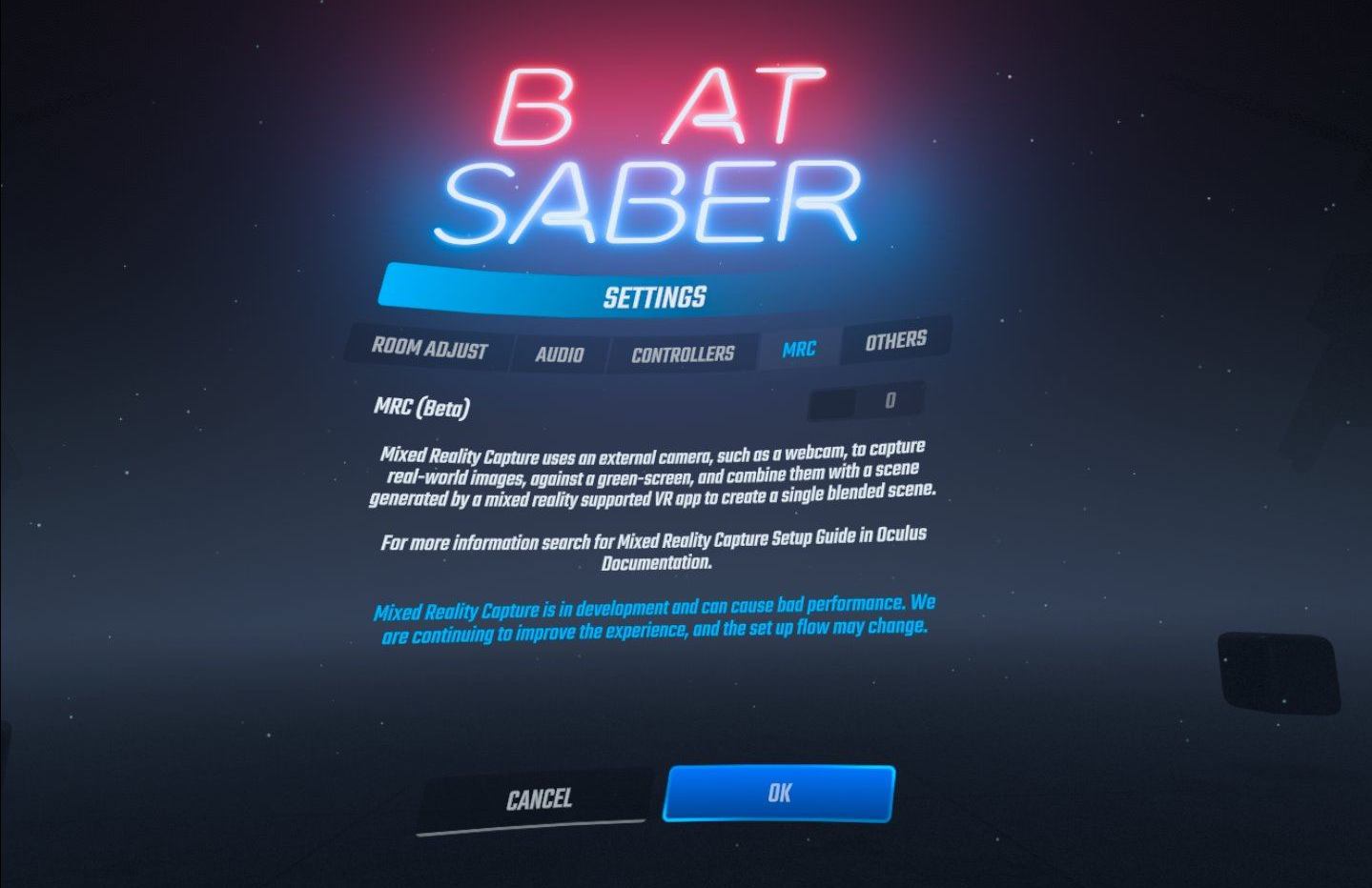 Beat Saber on Twitter: "Quest players, have you Mixed Reality Capture (MRC) already? Let us know your feedback. Thank you! 🙏 https://t.co/ajTq5jCcMO" / Twitter