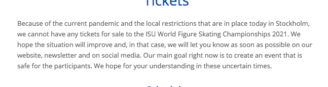 I would also like to note that as of TODAY the website for worlds STILL has not ruled out tickets for an in-person audience.