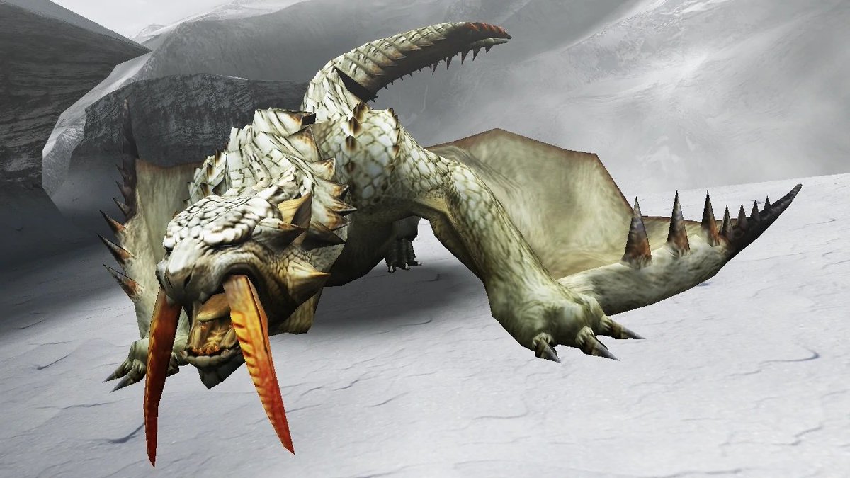 Unlike Nargacuga, Barioth has a lightweight shell covering a majority of its body from head to tail. Despite its lightweight nature, its shell is surprisingly strong and durable and resembles an ice floe.