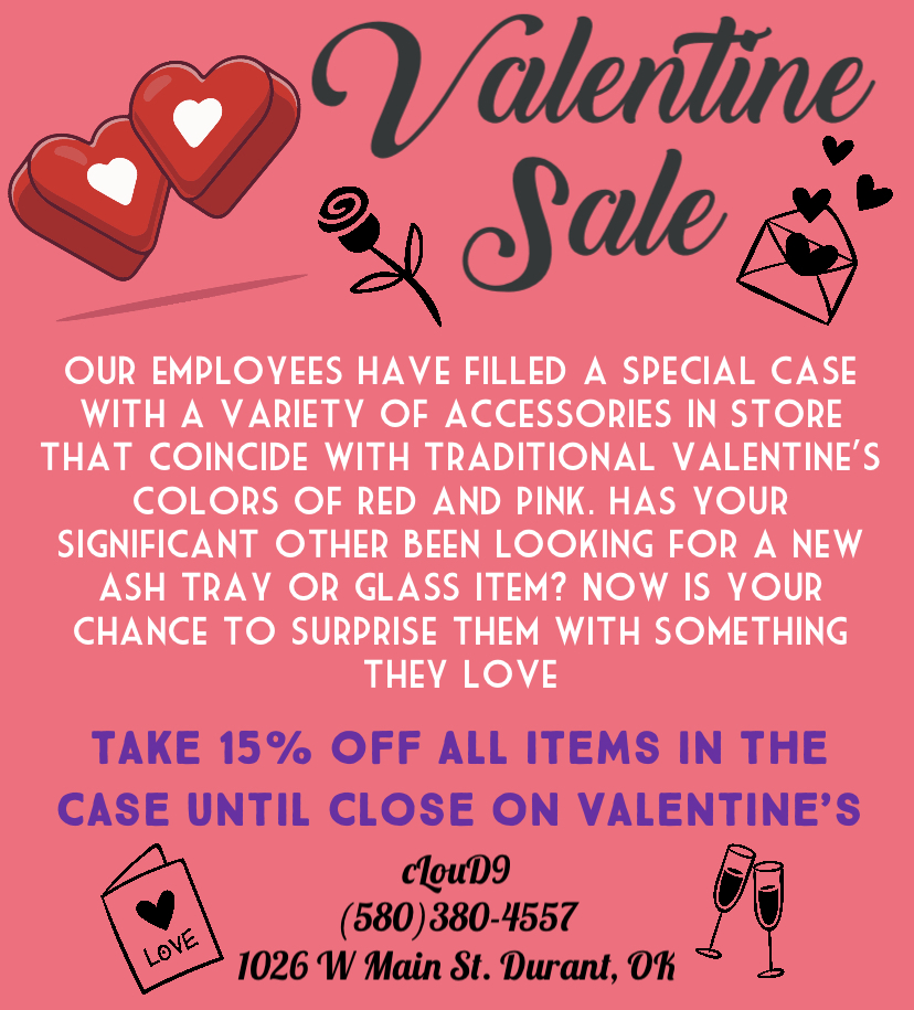 cLoud9Durant's tweet photo. Valentine's Day is this week. We have a special case filled with Red &amp; Pink items that are 15% OFF https://t.co/jE5Mke2pkA