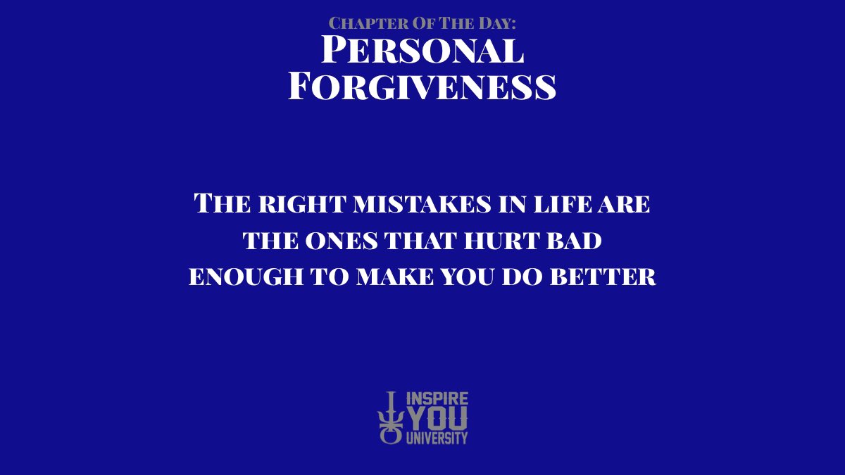 InspireYouUniv's tweet photo. #ClassInSession
Today’s Chapter: Personal Forgiveness
Keep yo heart, 3 Stacks... keep up heart!
#ChapterOfTheDay
#PersonalForgiveness https://t.co/wmMf0IlM9W