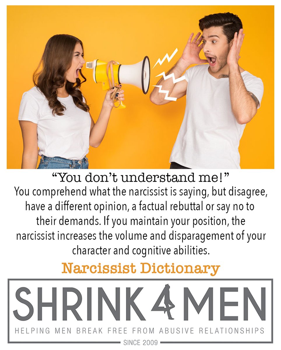 This how many articulate, thoughtful, 90th percentile expressive, oral and written comprehension individuals end up in the dog house of 'You Will Comply Couples Therapy' for '#communicationissues.'

#narcissist #Accountability #NPD