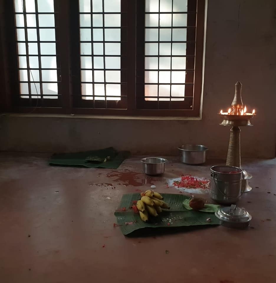 CLAYBack2Nature's tweet photo. All blessings of the Lord!The auspicious Vastu Puja was done today!... Now the work starts! @balaji99 

 #Punarnava - An experience #bythenature, #ofthenature and #forthenature! An experience to rejuvenate you!
#naturelovers #homestay https://t.co/8UI8EHDfRg