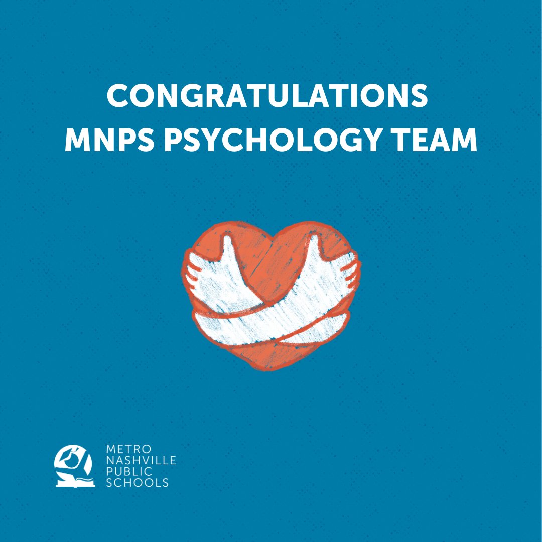 After a rigorous review, <a href="/MNPSPsychology/">MNPS School Psychologists</a> has been honored by <a href="/nasponline/">National Association of School Psychologists</a> in the Excellence in School Psychological Services Recognition Program. Our school psychologists work tirelessly to support our students, families and school teams. Congratulations on this great honor!
