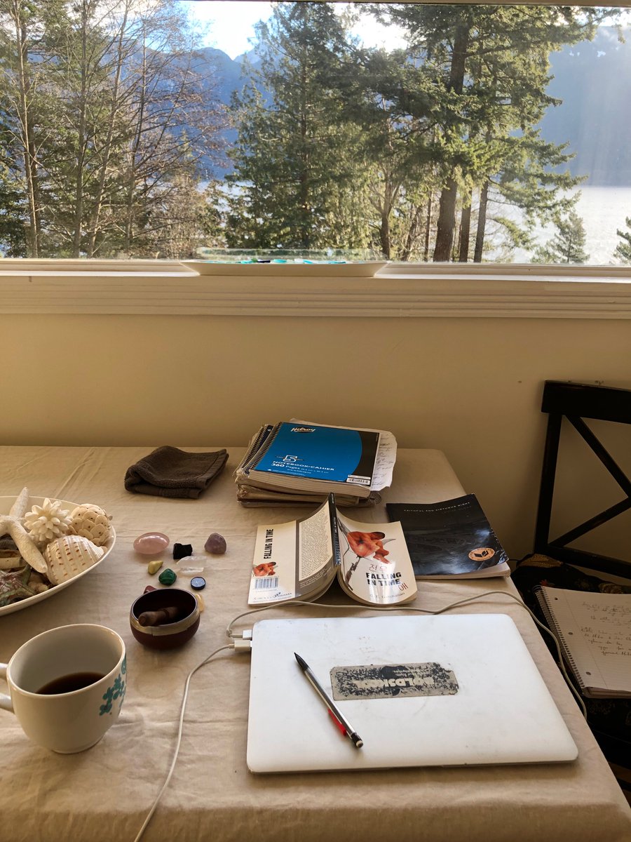 CEGatchalian's tweet image. #writingretreat #toolkit. Every writer on retreat has needs and musts. These are mine. #fallingintime #louiseglück #crystalhealing #singingbowl #coffee #bowenisland #canlit #filipinxcanadian #filipinxcanadianliterature #queerlit

@FactoryToronto @KogawaHouse @acww