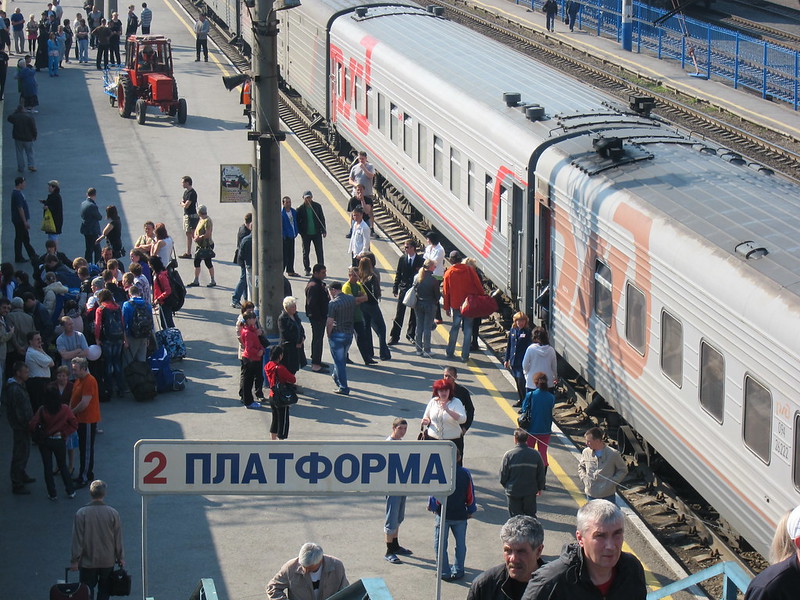 Taxi driver Andrei and his Lada, Listvyanka