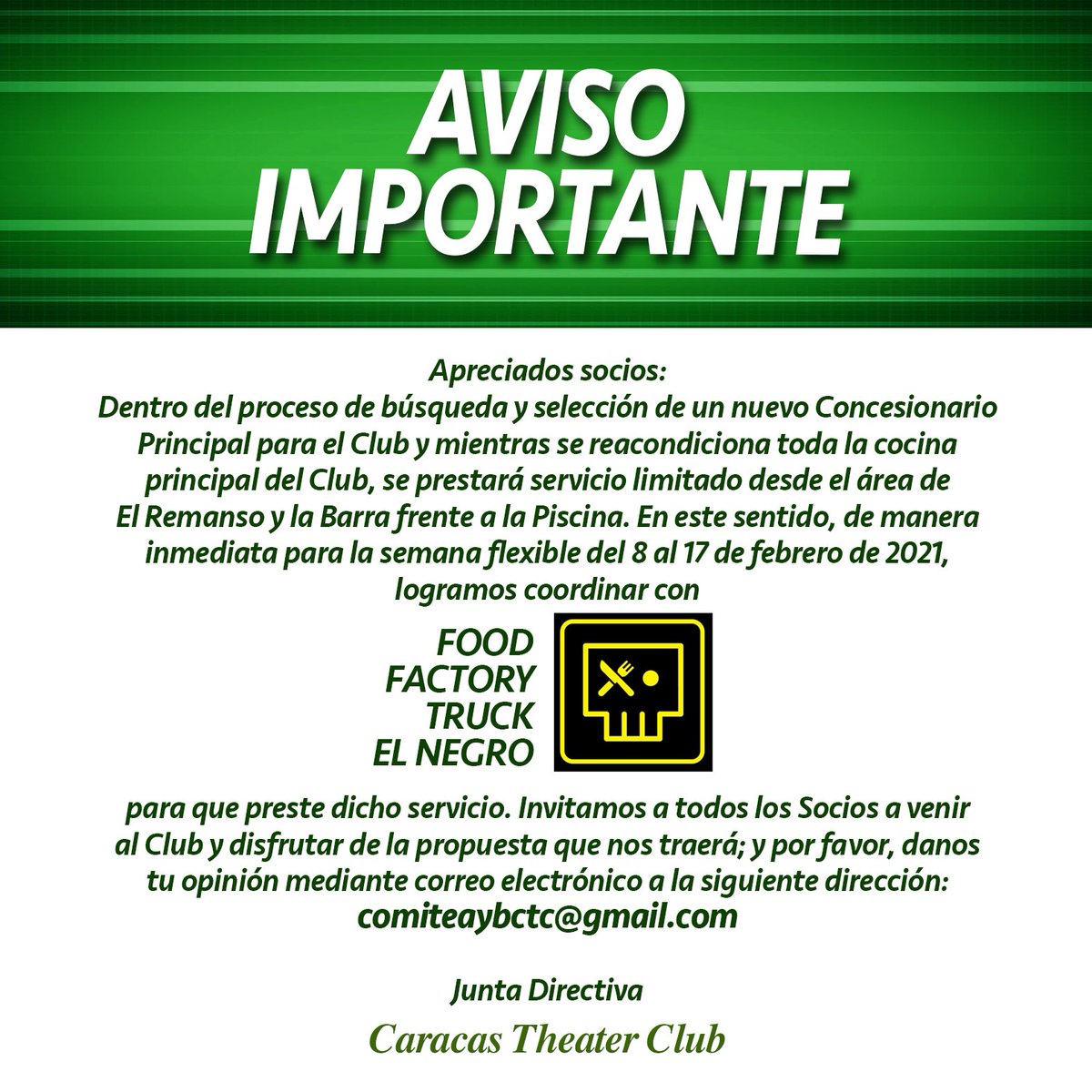 Caracas Theater Club tweet media