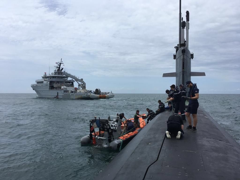 French nuclear attack submarine SNA Émeraude