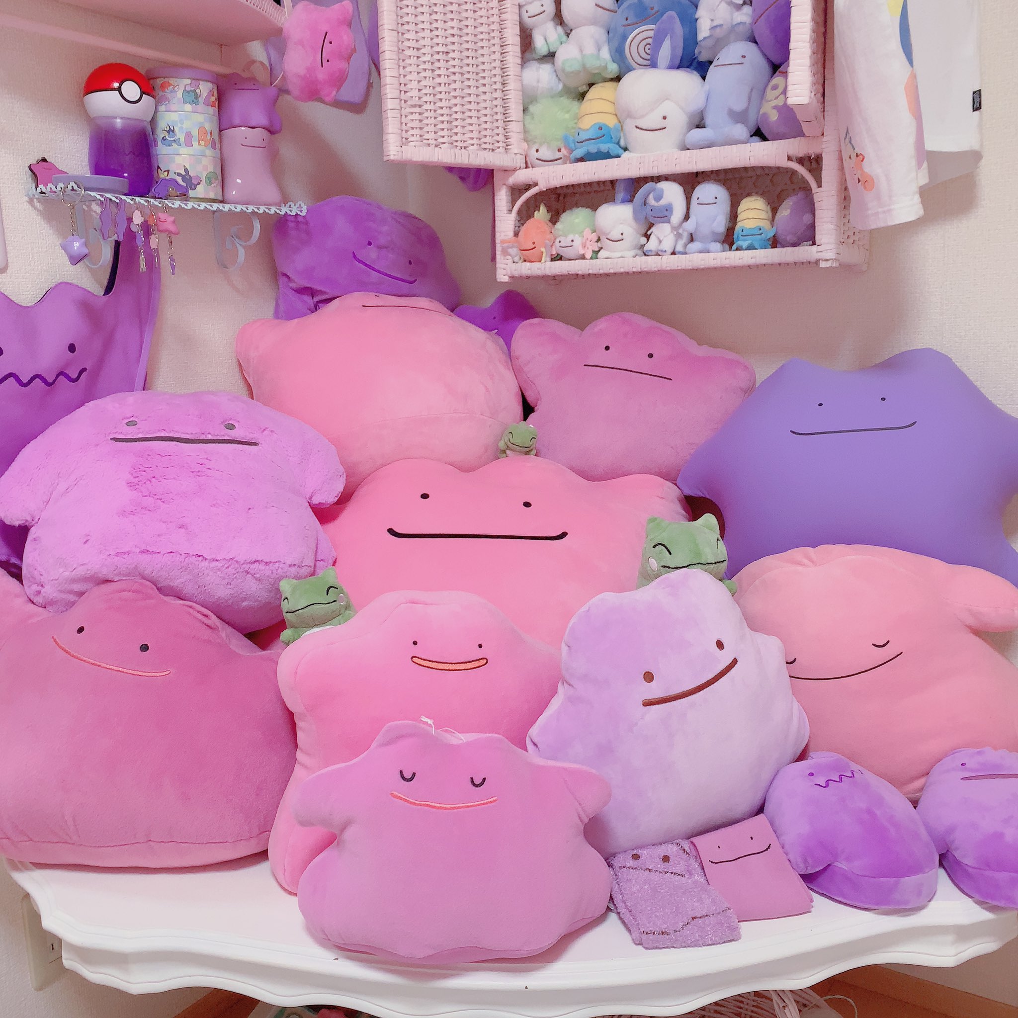 部屋に作ったメタモンコーナーがすごすぎ 沢山のメタモンが所狭しと飾られている夢の部屋がこちら 話題の画像プラス 部屋に作ったメタモンコーナーがすごすぎ 沢山のメタモンが所狭しと飾られている夢の部屋がこちら 話題の画像プラス