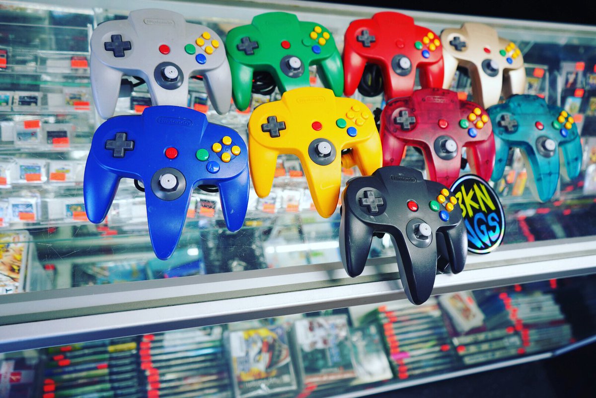 bklynvideogames's tweet image. Small re-stock. Original #n64controllers with good sticks. At #bvg #brooklynvideogames