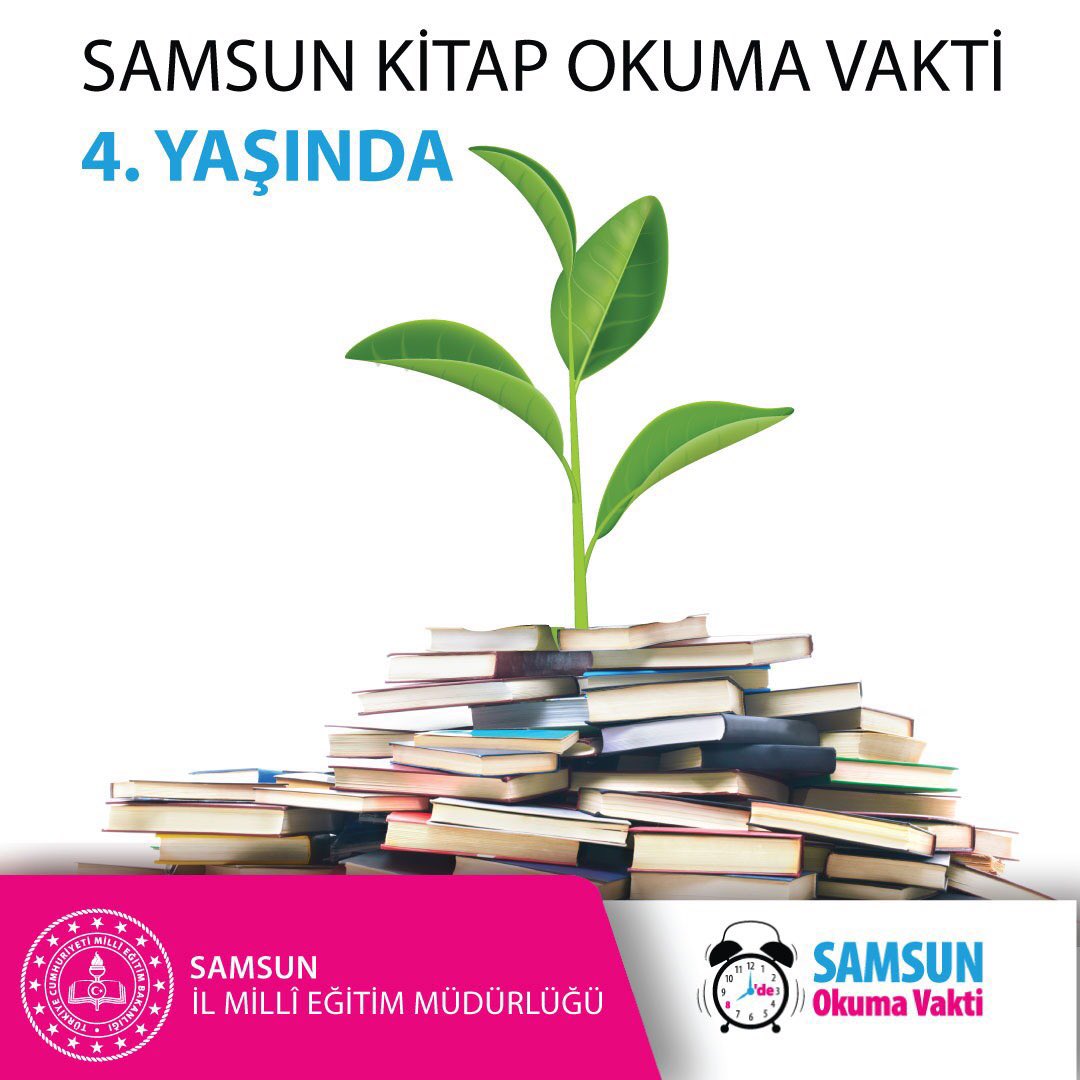 SAMSUN OKUMA VAKTİ 4 YAŞINDA 📖🎉
#Samsunokumavakti4yasinda
#Samsunhikayesiniyaziyor

<a href="/ziyaselcuk/">Ziya Selçuk</a> <a href="/tcmeb/">Millî Eğitim Bakanlığı</a> <a href="/zulkifdagli/">Doç. Dr. Zülkif Dağlı</a> @mustafademirbsb <a href="/CoskunESEN57/">Coşkun ESEN</a> <a href="/samsunmem/">Samsun İl Milli Eğitim Müdürlüğü</a>