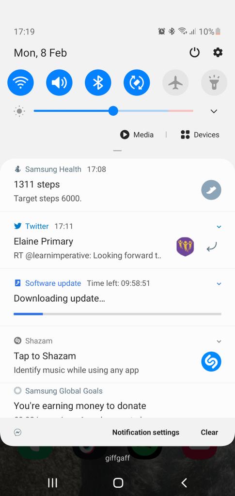 sheps78's tweet photo. Surely an update on my Samsung shouldn't take 10hrs plus on my superfamily broadband!!!!? https://t.co/M7fUHyA8Sx