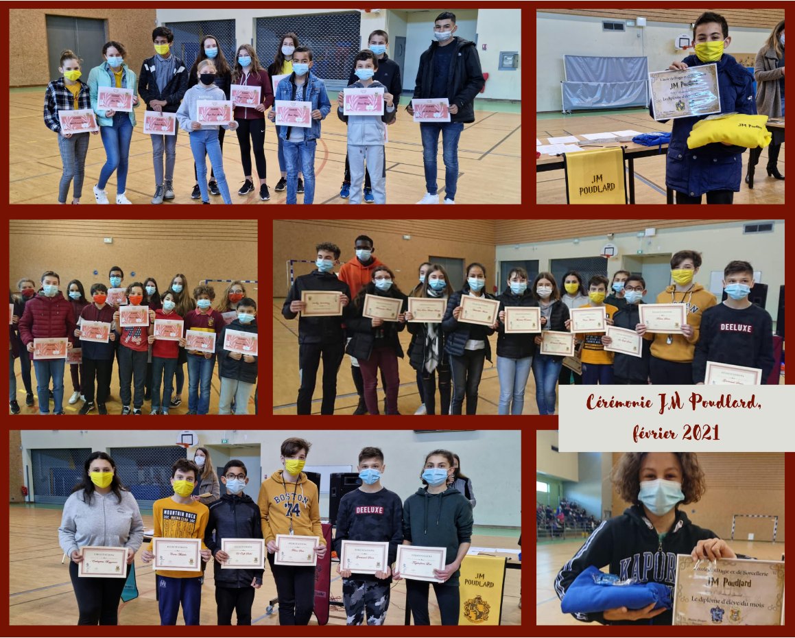 CBrignoles's tweet photo. Aujourd’hui fut l’occasion de récompenser les élèves pour leur investissement 👏
➡️ Classes réunies par niveaux dans le gymnase afin de respecter le #protocole sanitaire.
➡️ Les élèves ayant obtenu une mention sur leur bulletins ont reçu un diplôme nominatif 📖
Bravo à tous 🏅 https://t.co/wA2hcE5ALL