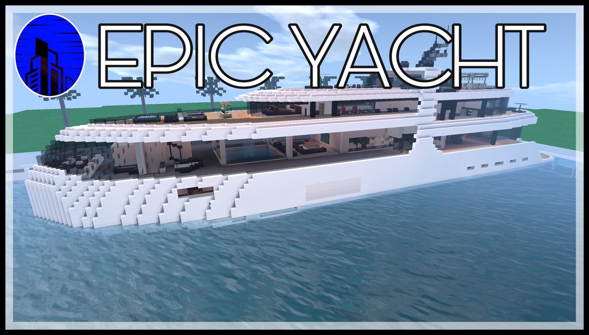 OC_Architecture's tweet photo. This yacht has 10 bedrooms, 8 bathrooms, 6 living areas, a spa, a golf course, an aquarium and some more insane features! Go and check out our latest video to see what else this yacht has!

https://t.co/8hRuKwIvDl

#yacht #minecraft #minecraftyacht https://t.co/vN4pUp9sN6