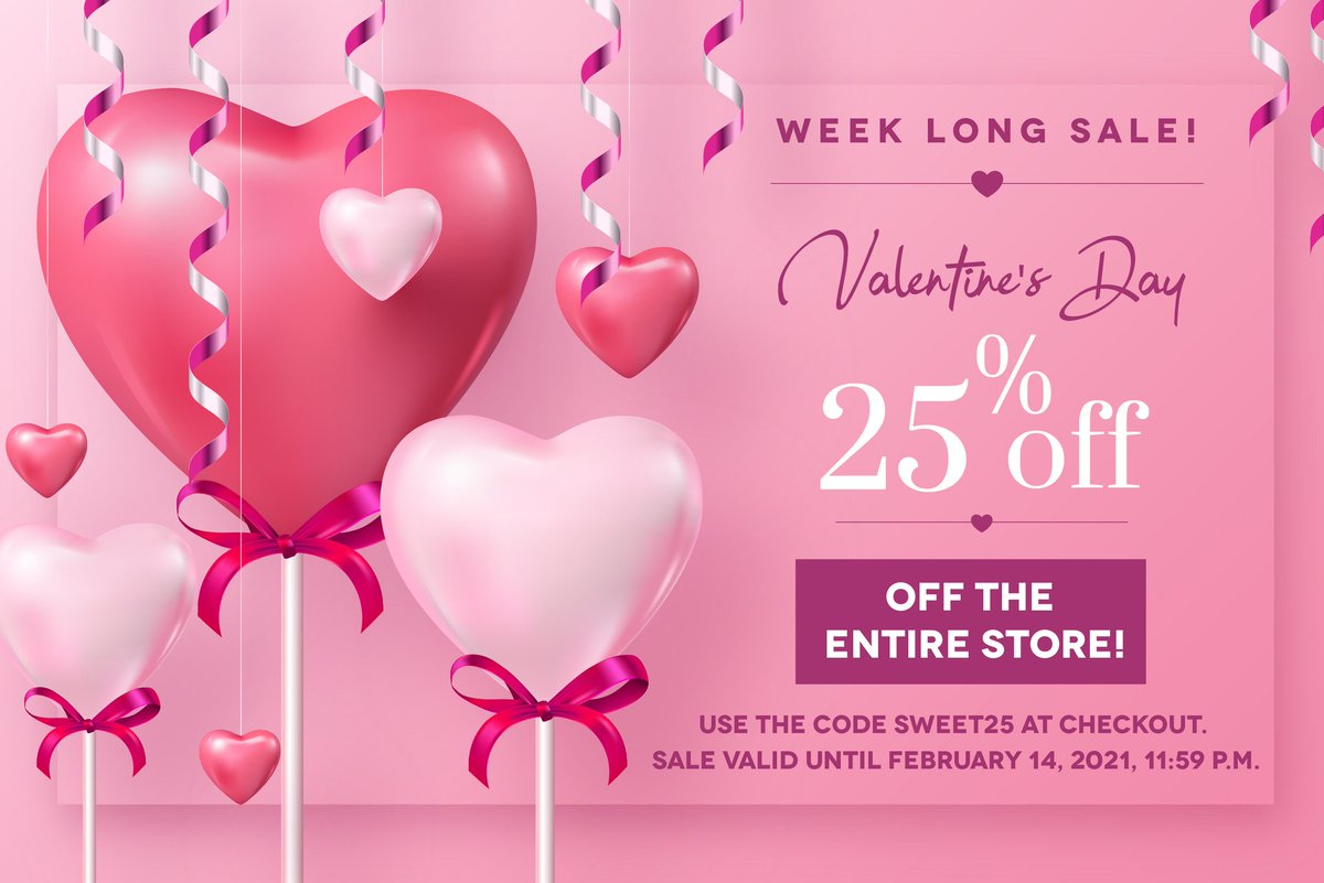 Valentines Week Sale!  Take 25% off the entire store up until February 14th. #ValentinesDay2021 #shopcanadian #shoplocal #artisanjewelry #shopstcatharines #healingjewellery #healingcrystals sweetlightjewellery.com