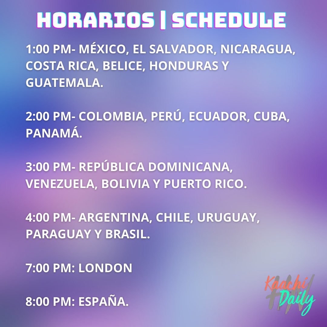atti_hispanic's tweet photo. ¡UNI-K! Estamos cerca del aniversario de KAACHI, por eso es que organizamos un Stream Party para celebrarlo. Lee las imágenes atentamente y recuerda compartir tus capturas de Stream con el HT #StreamPartyForKaachi ❤️
¡Si tienes alguna duda déjanos saberla!💙 https://t.co/o7EBrD3jBO