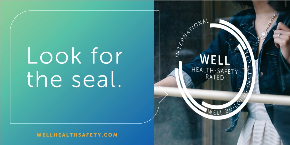If you’re an organization looking to bring people back into your space,  @WELLcertified has launched a #WELLHealthSafety Rating campaign. We're honored to be part of a movement that has inspired the world to advocate for people first places: ow.ly/setm50DrvJ1 #WeAreWELL