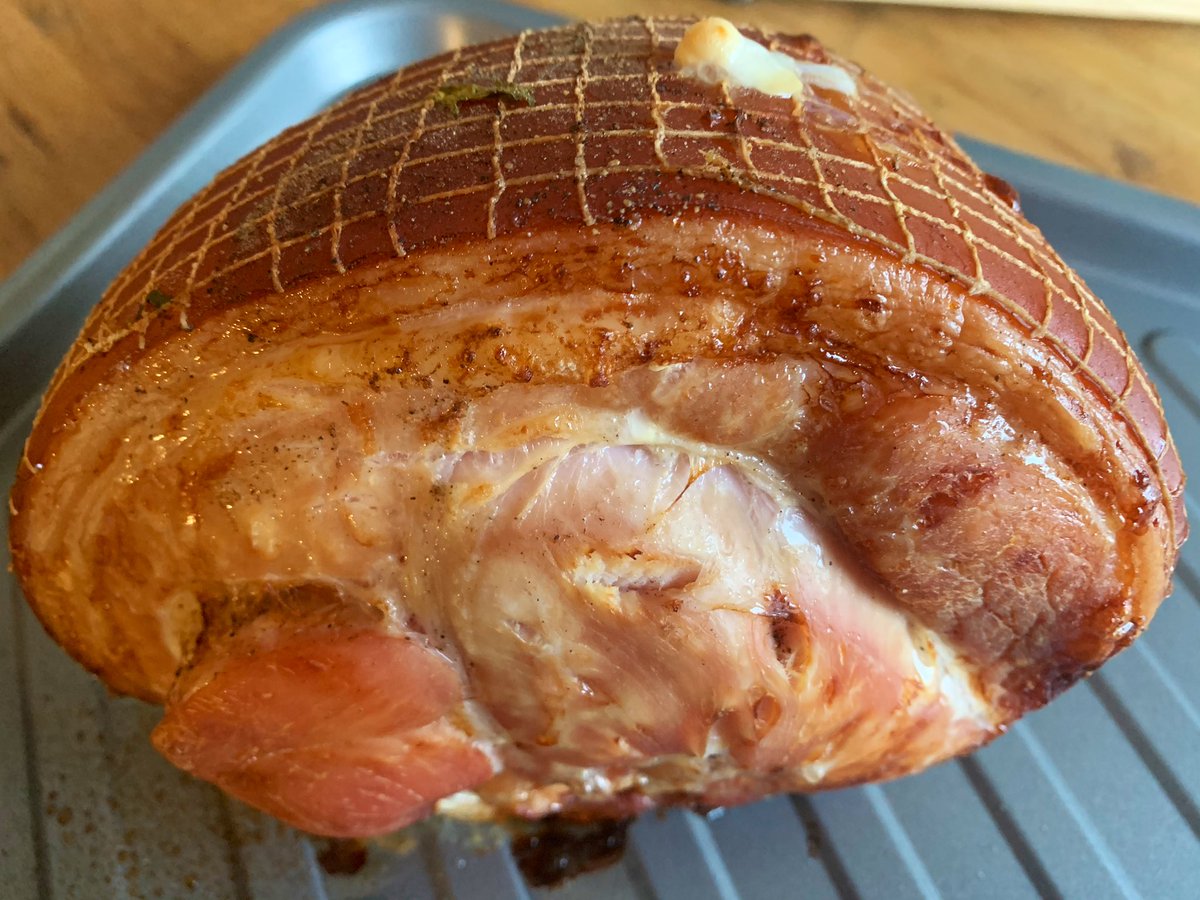 Cooking the gammon & retaining the stock 