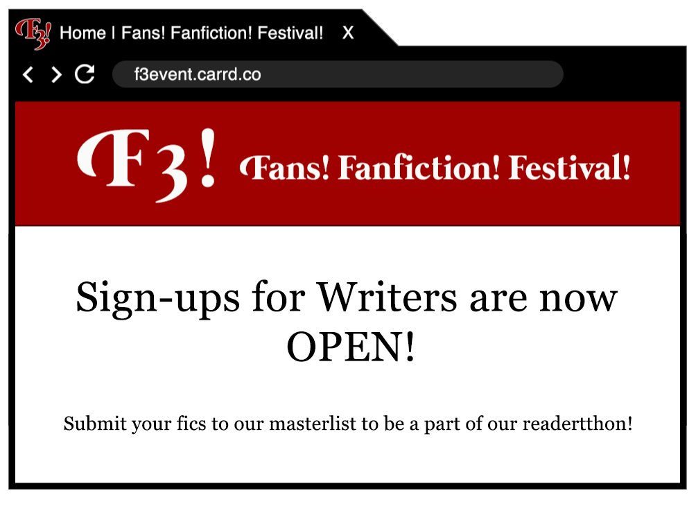 Our writer sign-ups are now OPEN! Writers, please feel free to submit your fics to be a part of our masterlist at the form link below: docs.google.com/forms/d/e/1FAI… You can submit any fics (old or new) as long as they have been written and published before 30 April, 2021!