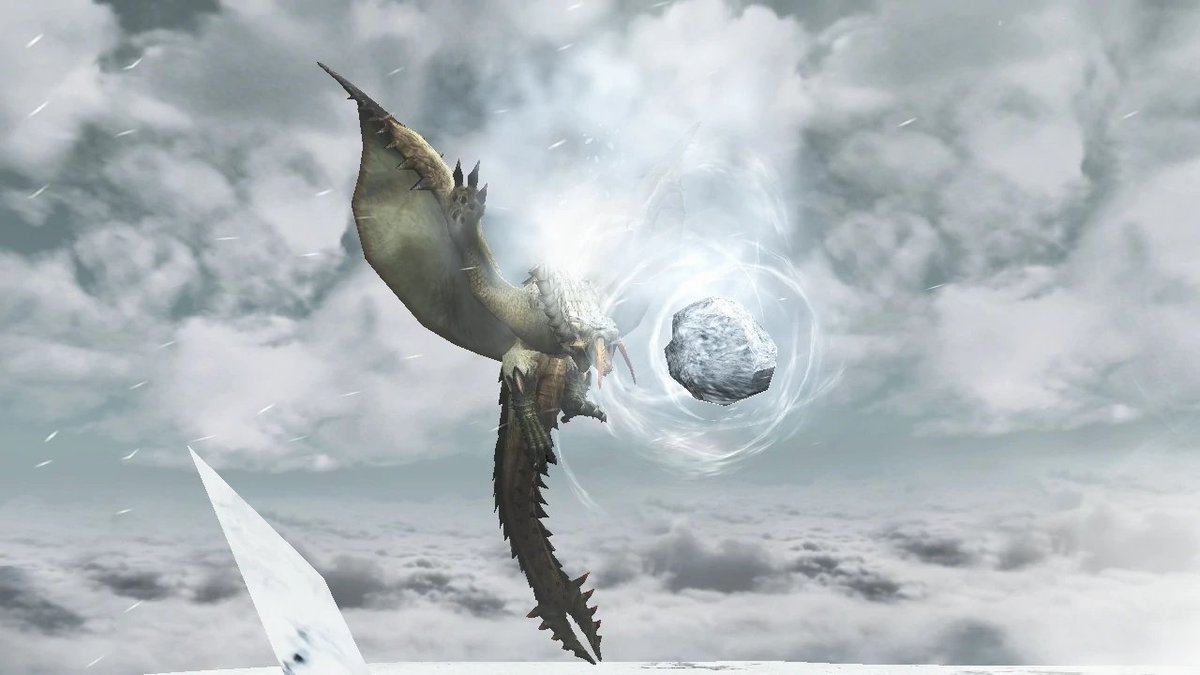 Amongst the flying wyverns, Barioth is considered to be one of the best flyers within the classification. Barioth is known to often fly into the air and attack from above, especially when being chased by enemies.