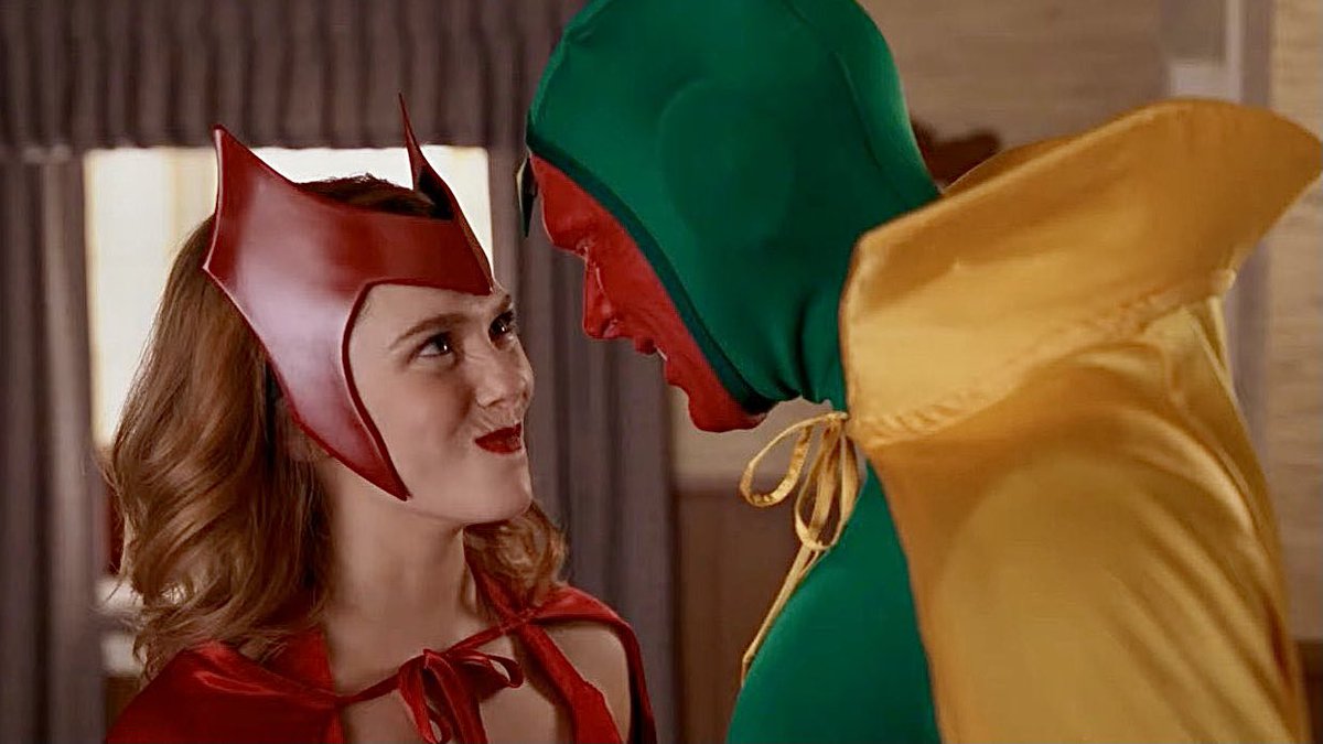 itsjustanx's tweet image. We are not ready for the serve of the Halloween episode. #WandaVision