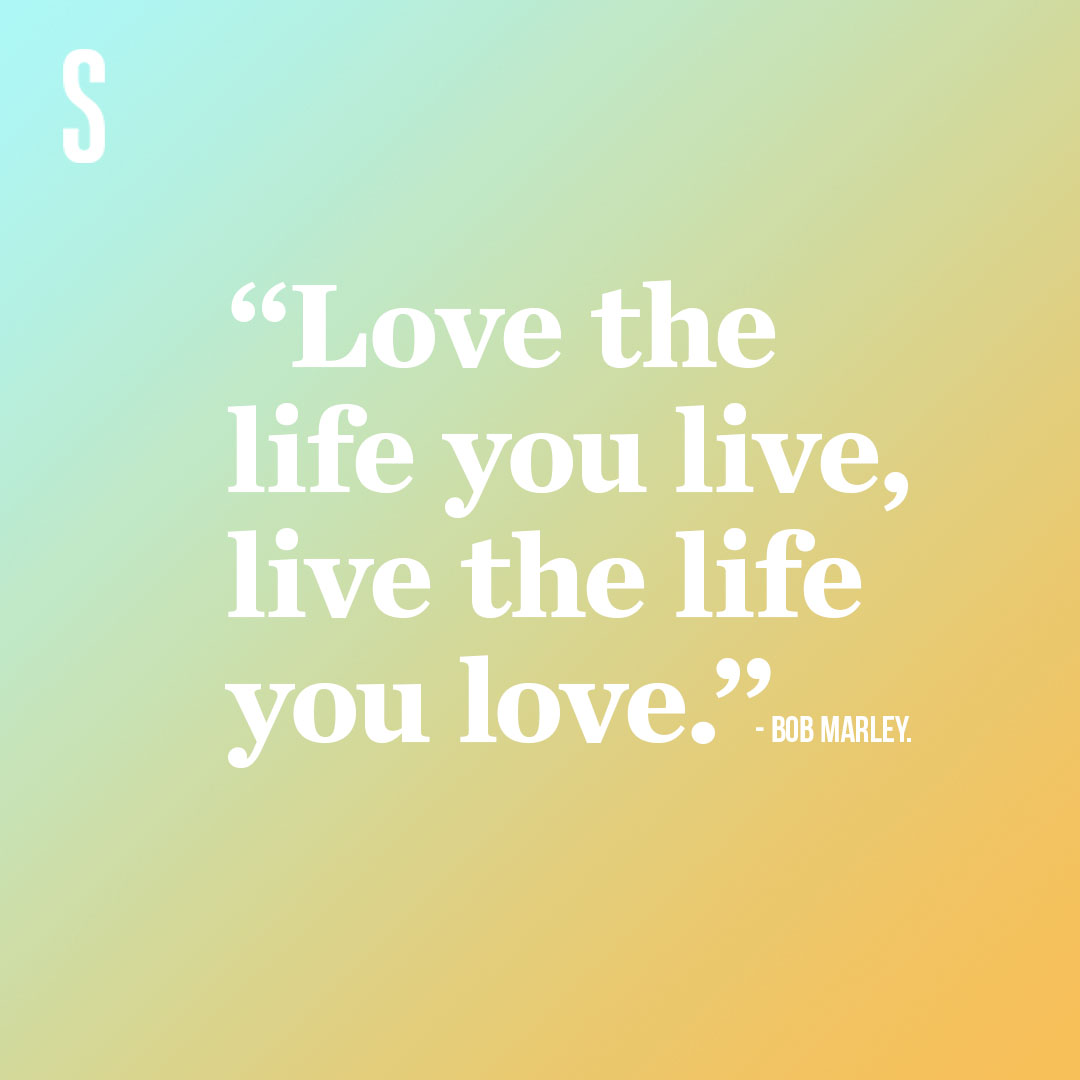 Happy belated birthday to the legendary Bob Marley, celebrating love in all forms with words to live by. 