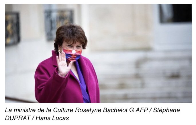 FFAmisdemusees's tweet image. [#musées] @afpfr • Les musées et les monuments seront les premiers à rouvrir « quand nous aurons une décrue », a déclaré la ministre @R_Bachelot sur @BFMTV, précisant que « nous n&apos;en sommes pas là sur les salles de cinéma et de spectacles » #patrimoine #soifdeculture #deception