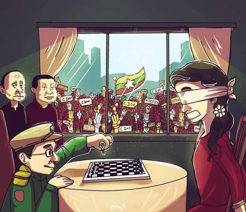 #CivilDisobedience
#SaveMyanmar
#Save_Burma
#saynotodictatorship
#We_Fight_We_Win
#AungSanSuuKyi_government
#Reject_the_Military