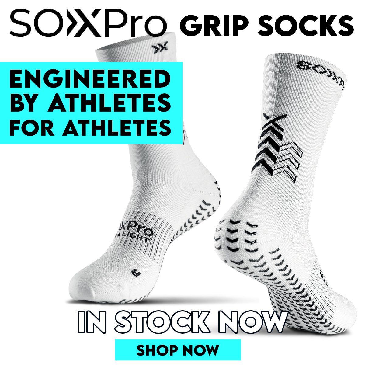 TheRugbyAgents's tweet photo. Built for Grip... Engineered by athletes for athletes. The new @SOXPro_ITALIA Ultra Light are the lightest anti slip #GripSocks on the market. In stock now 🔥 

https://t.co/vwz08Cbsrp https://t.co/oiR1beKQra