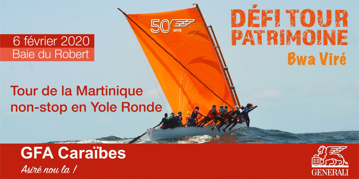 GFA_Caraibes's tweet photo. Malgré des conditions de navigation compliquées, l’équipage de la yole GFA n’a pas démérité pour cette tentative de tour de la Martinique non-stop !  Woulooooo ba yo !! 🙌🏾 #yole #patrimoine #défi #Martinique #UNESCO 
Récap du Défi Tour Patrimoine : https://t.co/kAJxDEmKKr https://t.co/xizgs6kL6E