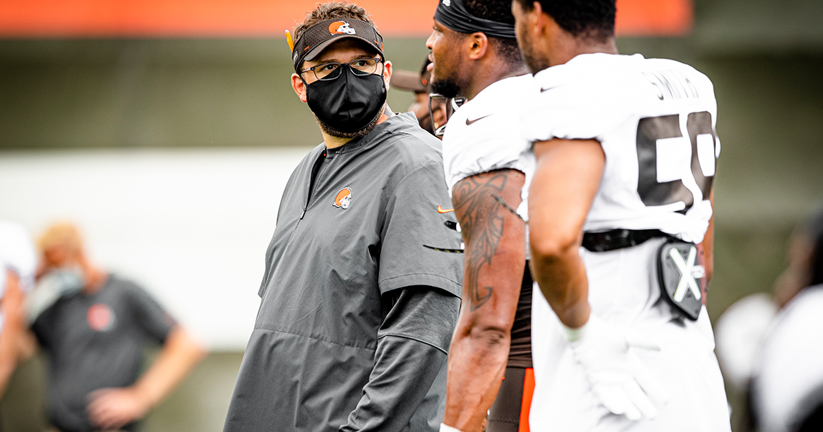 Browns's tweet photo. We've promoted Ben Bloom to be our run game coordinator

📰 » https://t.co/OHgGA5uSNU https://t.co/GKX0wq03st