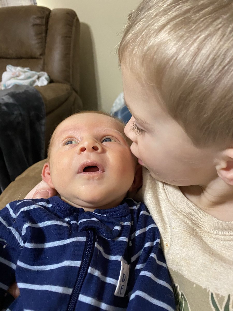 Mrs_Schultz20's tweet photo. Forgot to tell Twitter I had a baby🤪 https://t.co/UokgX7Jnsf
