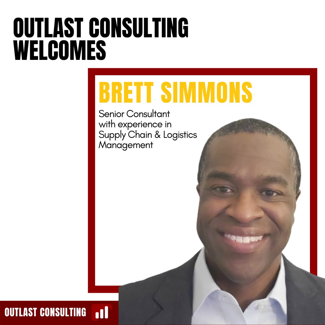 outlastllc's tweet photo. OUTLAST welcomes Brett!🎉 Brett brings years of experience in Supply Chain &amp; Logistics Management at companies such as BNSF, Vulcan Materials, and Hormel. His expertise delivers solutions that create lasting impact.

 #supplychain #logistics #consulting #OUTLASTConsulting https://t.co/zAr0jIBEEP