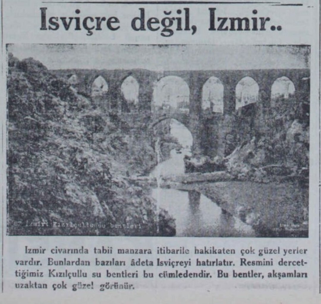 İsviçre değil, İzmir...