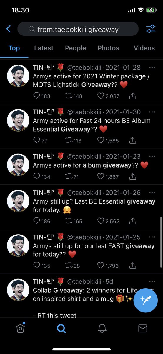 Taebokiii has posted about GAs numerous times just in the last few days, in the event that they’re making a profit off each one and we assume each one is it’s own GA, that’s 17 tweets = 17 GAs = ~$212 profit just in the last 2ish weeks