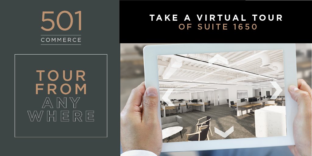 CushWakeTN's tweet photo. Virtually tour @FifthandB's recently delivered, high-end spec office suites at #501Commerce. Delivered and ready for occupancy. #Nashville #CRE Virtual tour of Suite 1650 via https://t.co/yU7WKnonJ2 https://t.co/tlwAoLVQaT