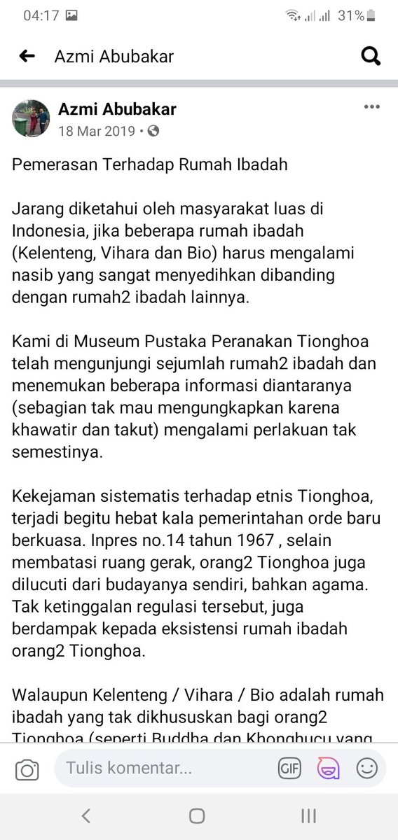 agama_nusantara's tweet photo. #klenteng #wihara #buddha #konghucu #tolakpenjajahanbudaya #gerakannasionalbudayanusantara #bangkitagamanusantara https://t.co/OEqyJJOPYN