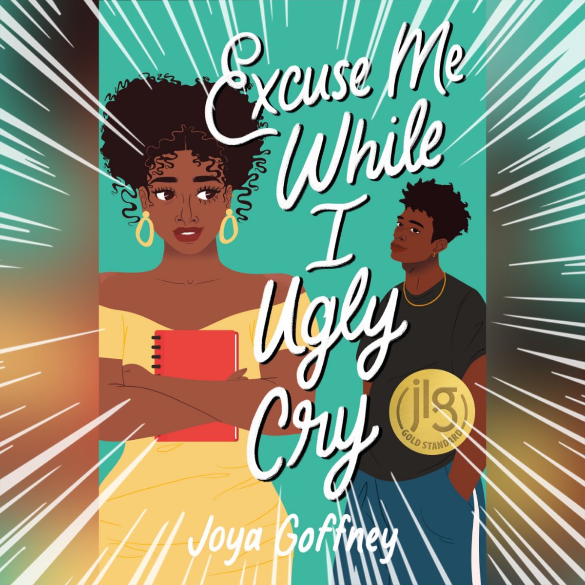 NEWS! I got the email about two seconds ago. I was so quick to slap that seal on my front cover. EMWIUC is a Junior Library Guild Gold Standard Selection!!! #jlgselection