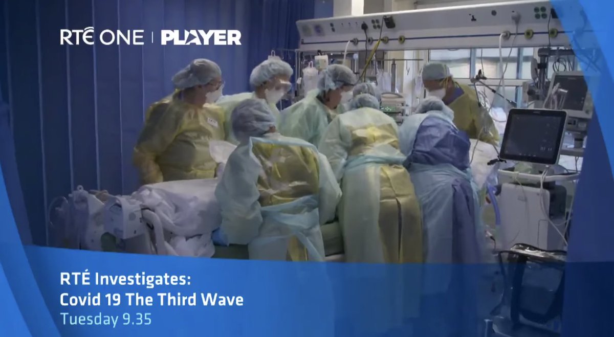 Don't forget to watch #RTEinvestigates on <a href="/RTEOne/">RTÉ One</a> tomorrow night as they go behind the scenes at Tallaght University Hospital to reveal how the Hospital is dealing with the latest wave of Covid-19 cases. 

It's on at 9.35pm – we really hope you can tune in. 

#TUHWorkingTogether