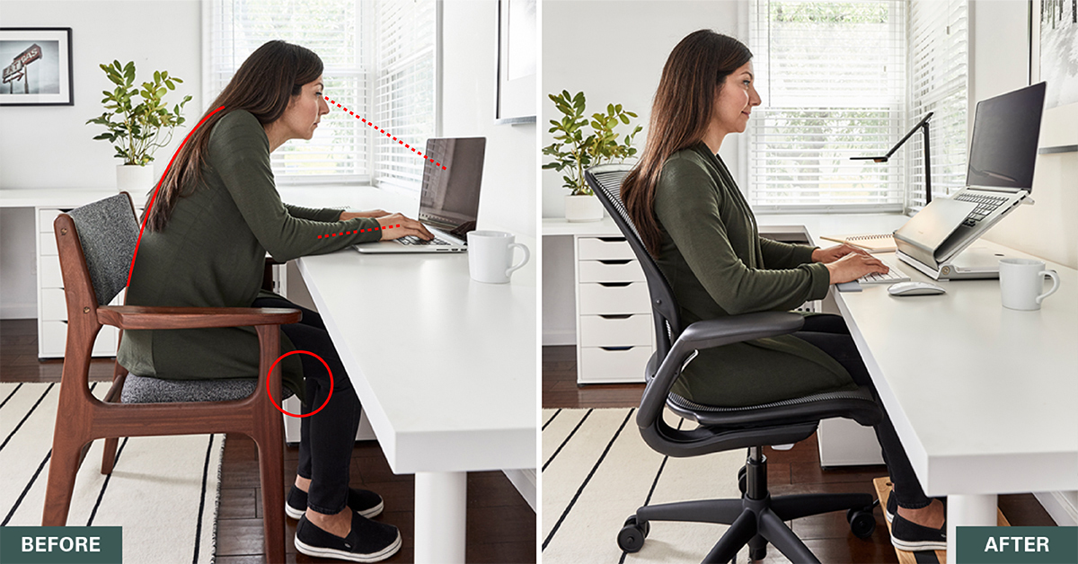 humanscale's tweet photo. Working from home can be healthy and comfortable. Humanscale's ergoIQ HOME, was designed by our in-house ergonomists to pinpoint postural concerns, assess equipment needs, and streamline the purchasing process for your employees. Schedule a demo, here: https://t.co/1SZgKPC2XC https://t.co/ruPd2q8RtJ