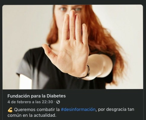 Respaldamos la idea de la Fundación para la Diabetes y de la Sociedad Española de Endocrinología y Nutrición para que la INFORMACIÓN sea fiable y contrastada. Seguro que así aprendemos más y mejor. Por eso compartimos desde Team One - AEDD está iniciativa.