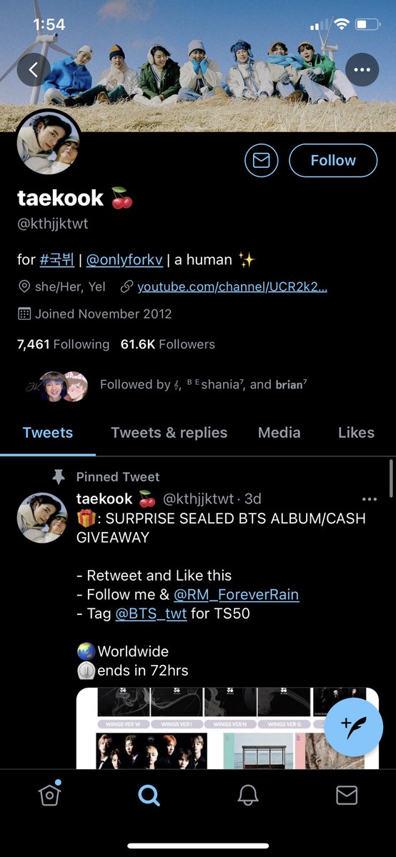 And it definitely looks like at least some of these accounts are working together on this