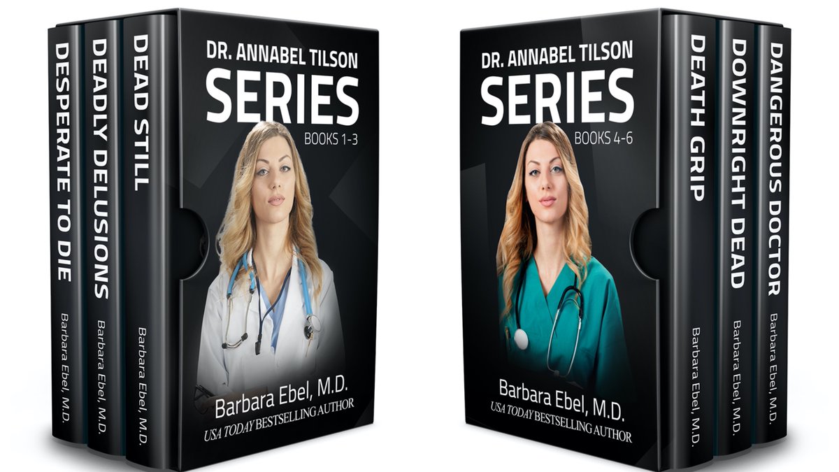 #ian1 #IARTG #KindleUnlimited #surgery #psychiatry #anesthesia #physician #medstudent #MedTwitter #StayHome #StaySafe #Reading #books

Three #medical #thrillers in each #boxset.

It’s time to binge #Read !

Books 1-3
mybook.to/DrAnnabelsBoxS… 
Books 4-6
mybook.to/DrAnnabelsBoxS…
