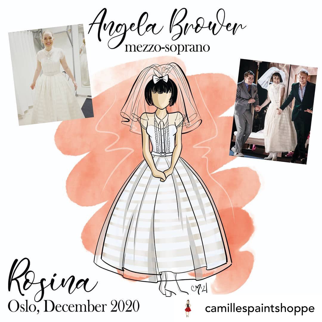 angela_brower's tweet photo. Who doesn’t love #fanart ? Thanks to @CPaintShoppe for this beautiful portrait! You can now watch @Operaen ‘s new production on @OperaVision_eu for free! @HubertZapior @JackSwanson1 @stoutbaritone @JetskeMijnssen #mezzomoments #rossini https://t.co/pSe4lgKwMo