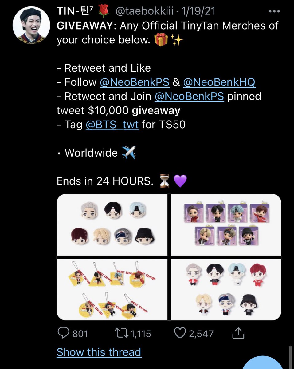 And it definitely looks like at least some of these accounts are working together on this