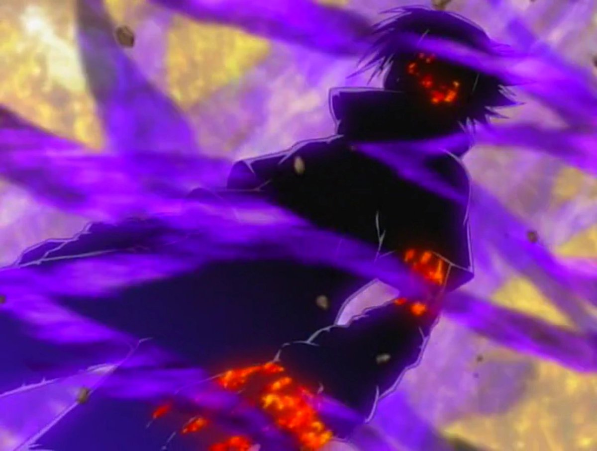 In the forest of death, Sasuke convictions were tested by Orochimaru and the curse mark. He was happy with team 7, he finally found bonds again but to tame the curse mark he had to remind himself of his goal of revenge. This power would highlight Sasuke's lack of growth.