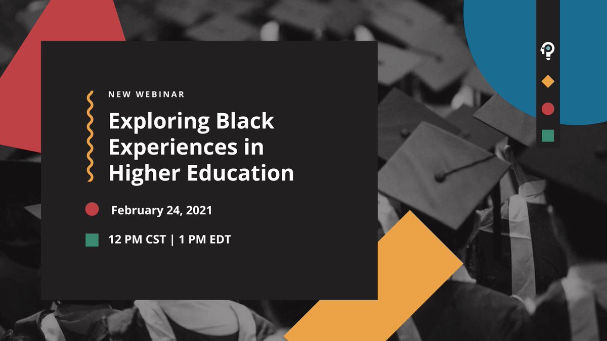 packbackco's tweet photo. #WebinarAlert: On February 24th at 12 PM CST, join Dr. Akil Houston, Dr. Tyra Gross, Rakeeta Hampton, and Jasmine Marealle as they explore and define their individual experiences as Black scholars and educators in #HigherEd.

Register: https://t.co/ELjzY7wrAe https://t.co/Tc5I7RUykE
